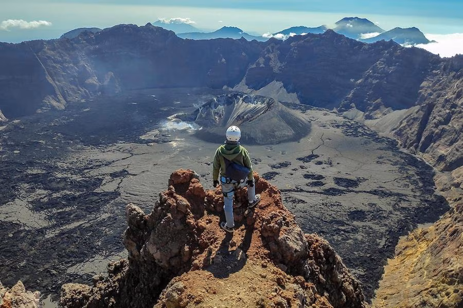 Ascension du volcan Raung
